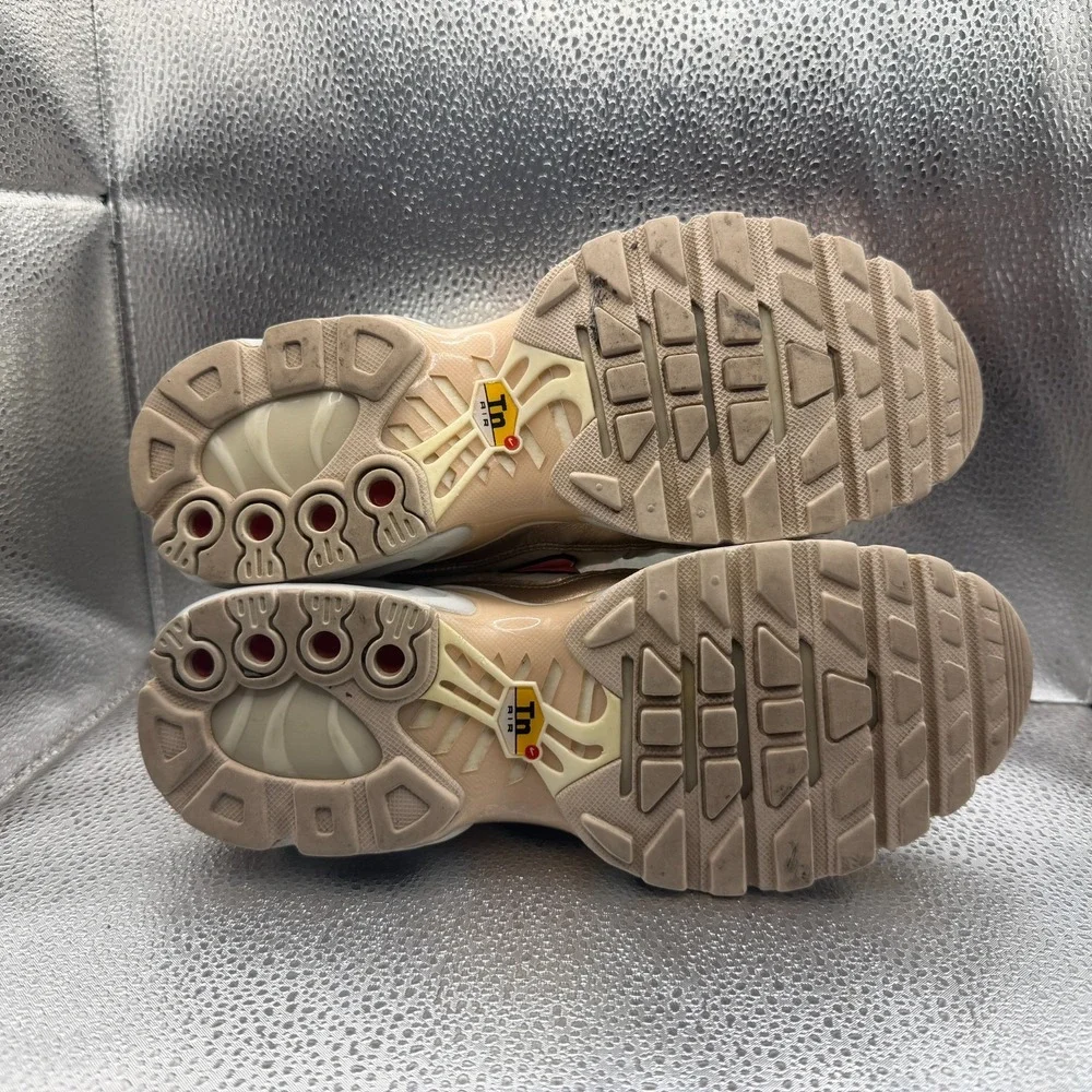 Size 6 Nike Air Max Plus Light Orewood Brown Womens Sneaker Shoes‎ CJ9980-100